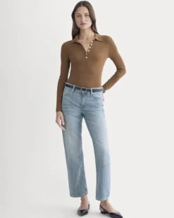Low-Rise Straight Jean