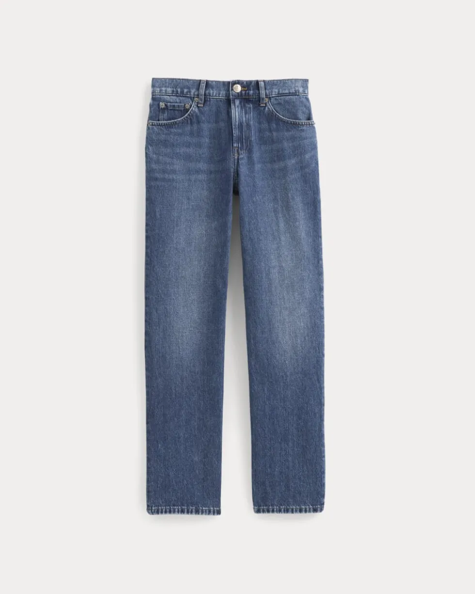 Low-Rise Straight Jean