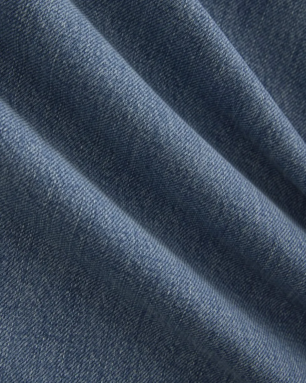 Low-Slung Tie-Front Jean