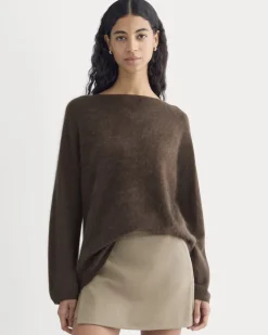 Lush Cashmere Boatneck Sweater