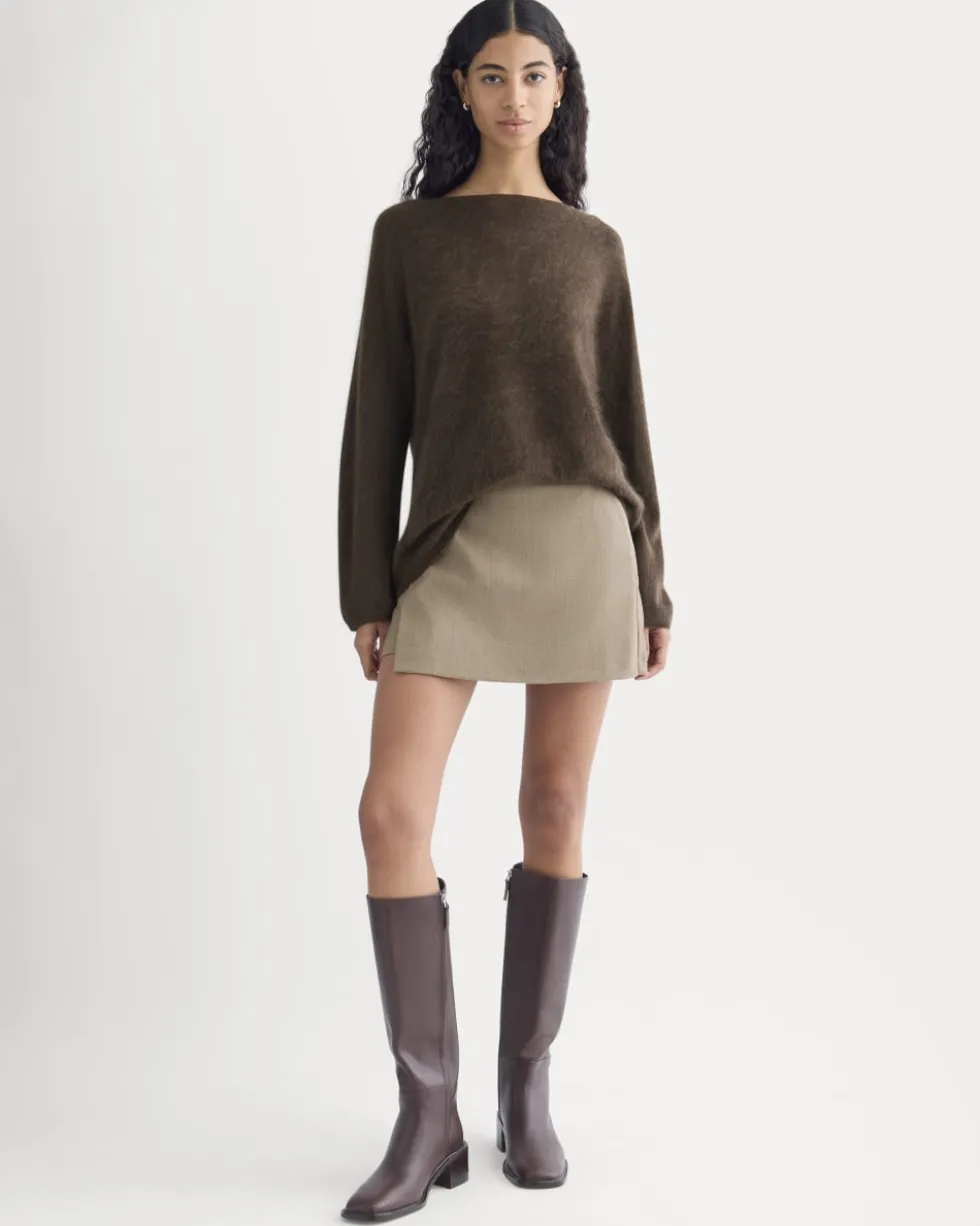 Lush Cashmere Boatneck Sweater