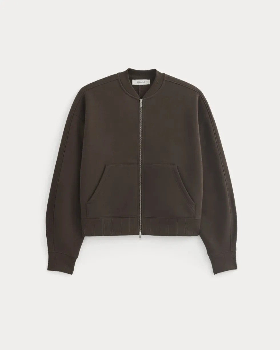 Luxe Fleece Bomber Jacket