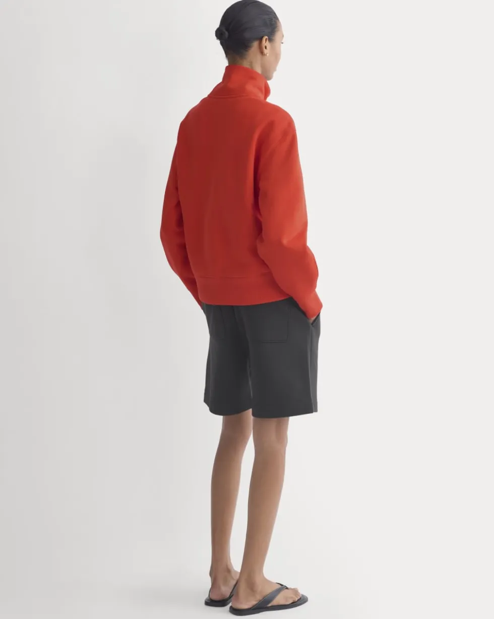 Luxe Fleece Half-Zip Sweatshirt