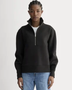 Luxe Fleece Half-Zip Sweatshirt