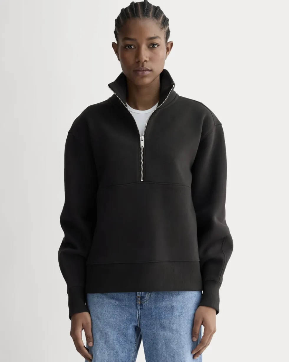 Luxe Fleece Half-Zip Sweatshirt