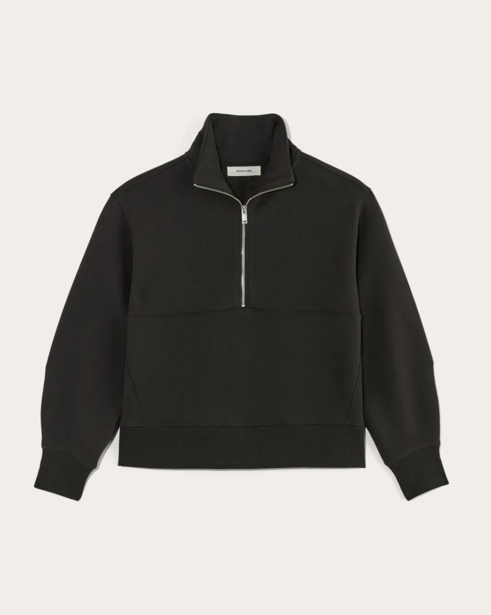 Luxe Fleece Half-Zip Sweatshirt