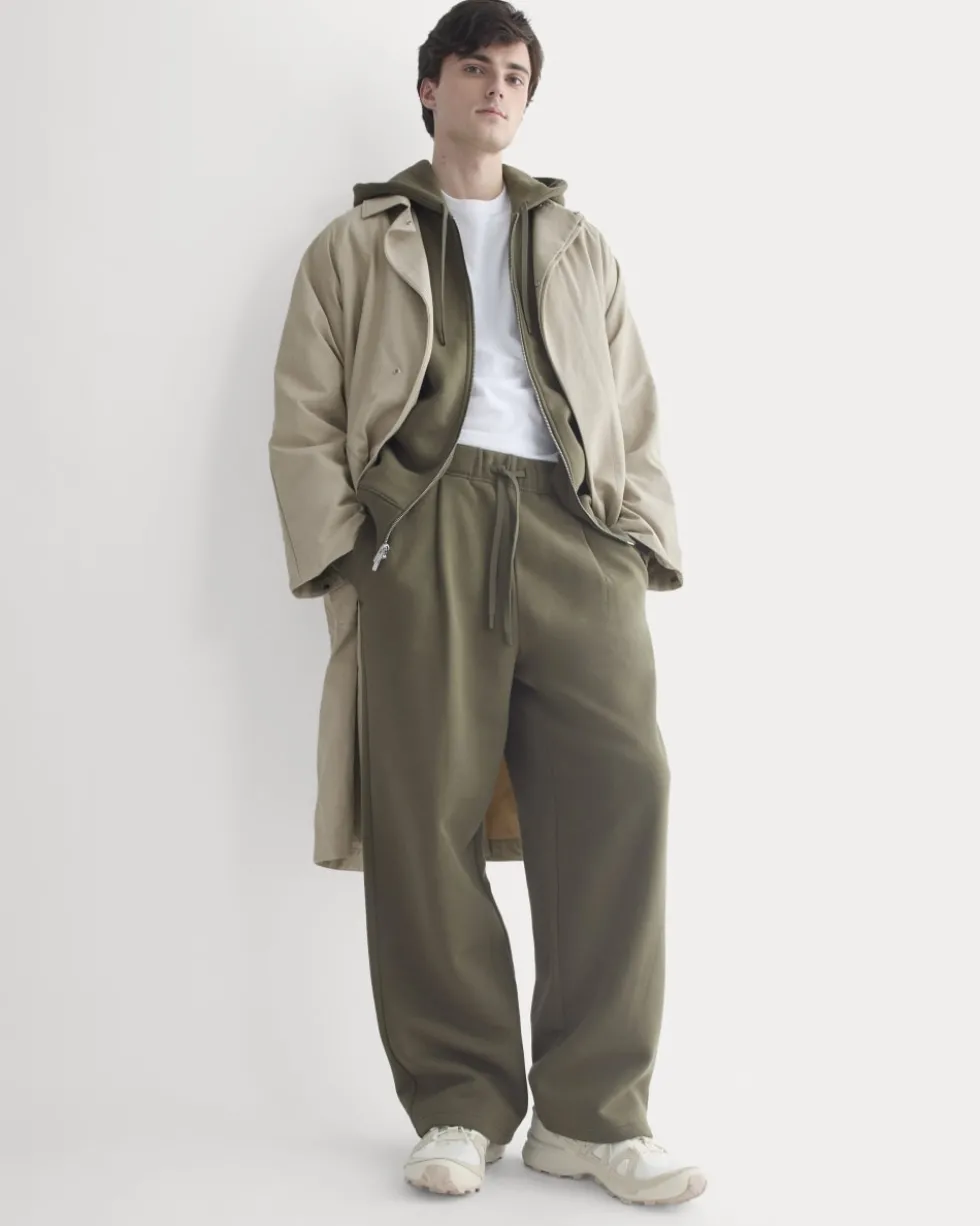 Luxe Fleece Pleated Sweatpant