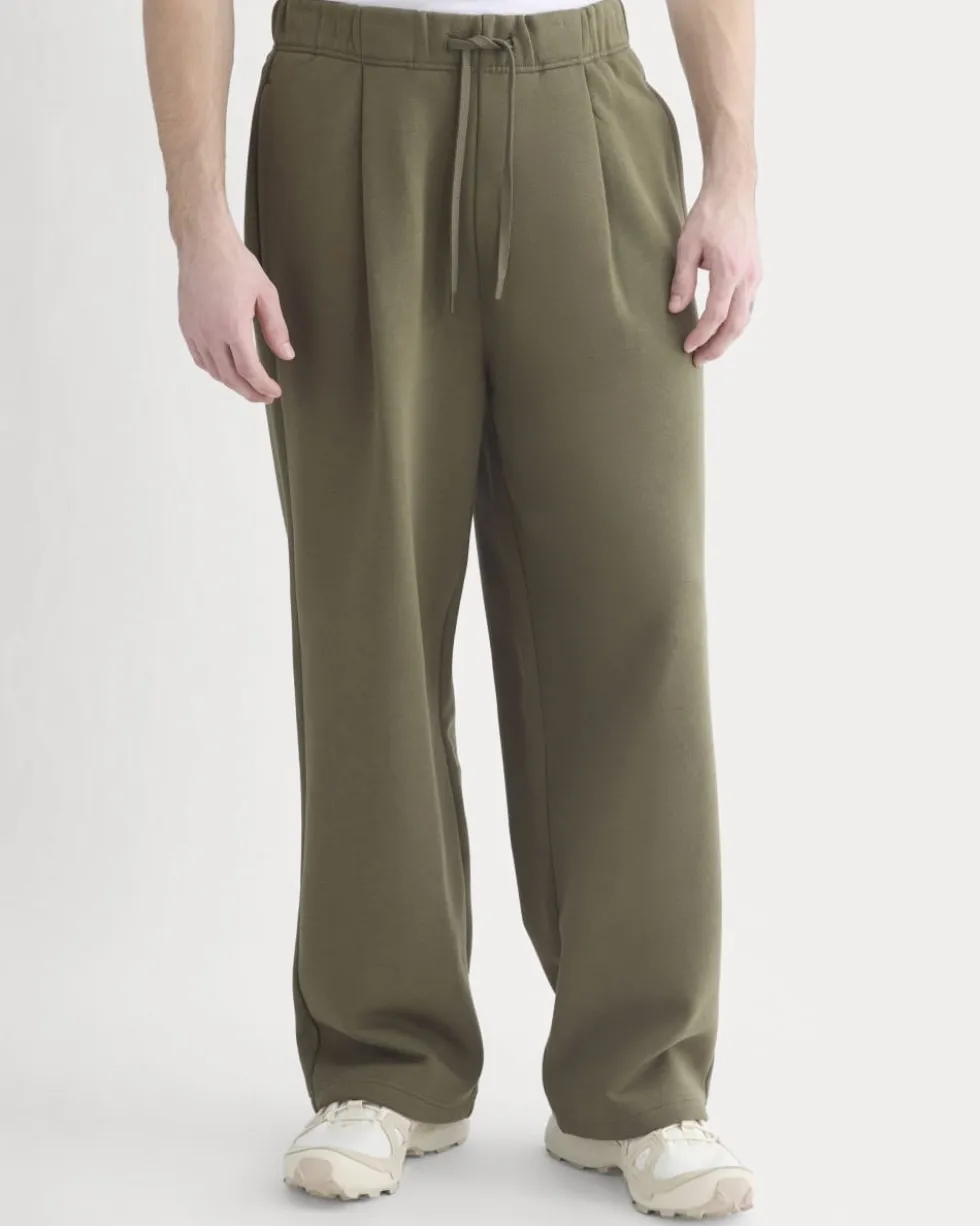 Luxe Fleece Pleated Sweatpant