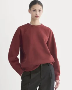 Luxe Fleece Raglan Crewneck