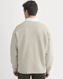 Luxe Fleece Rugby Polo