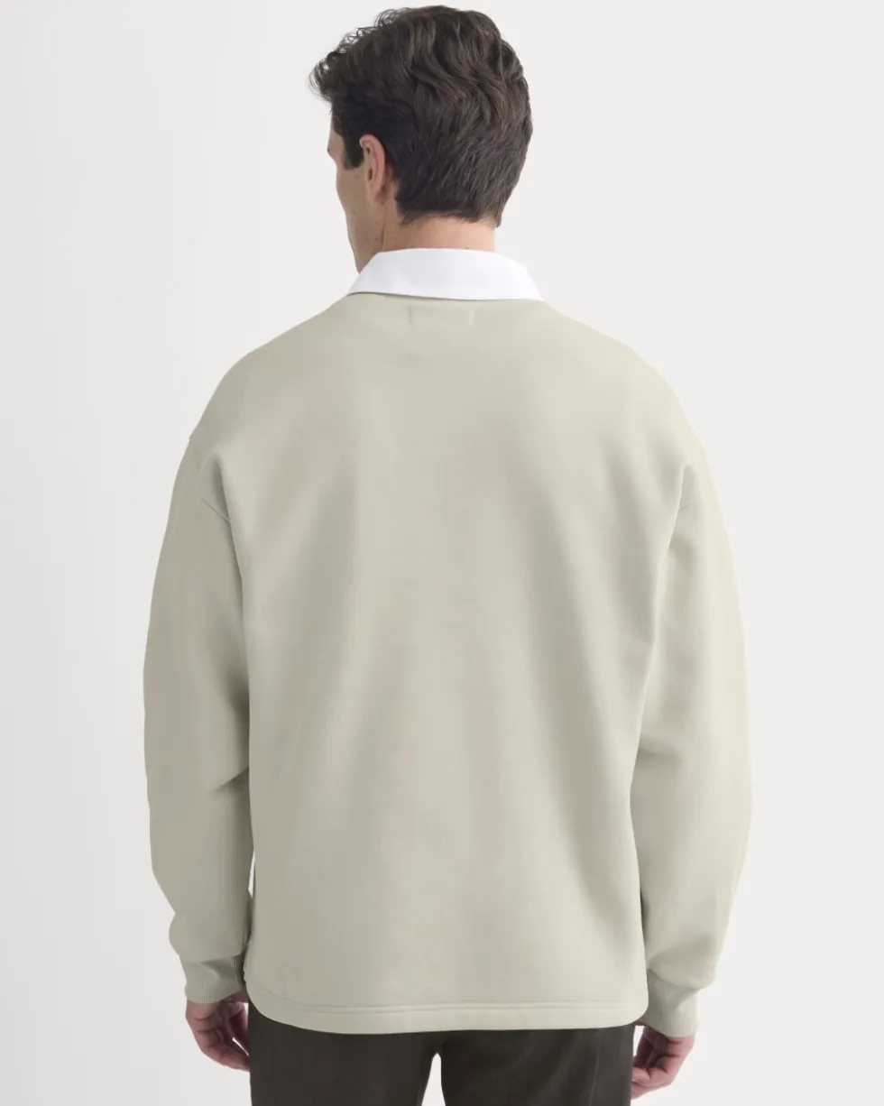Luxe Fleece Rugby Polo