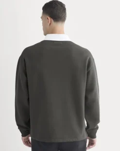 Luxe Fleece Rugby Polo
