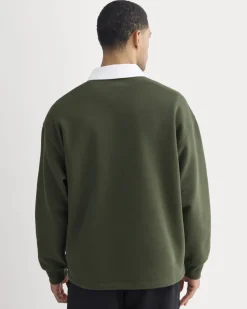 Luxe Fleece Rugby Polo