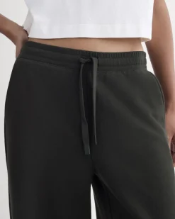 Luxe Fleece Wide-Leg Sweatpant