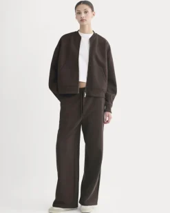 Luxe Fleece Wide-Leg Sweatpant