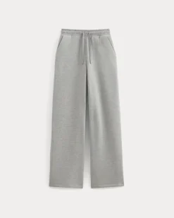 Luxe Fleece Wide-Leg Sweatpant