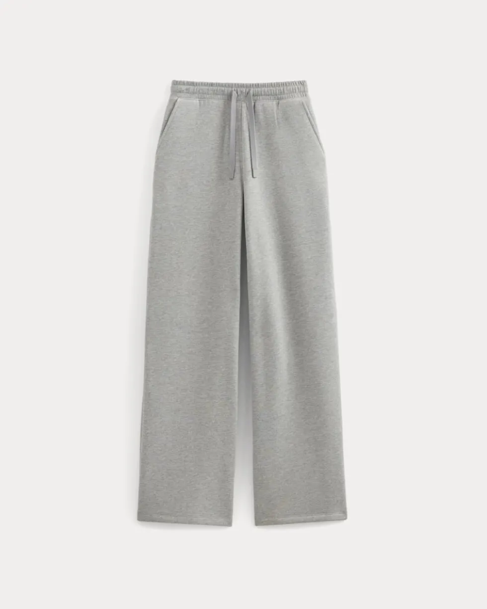 Luxe Fleece Wide-Leg Sweatpant