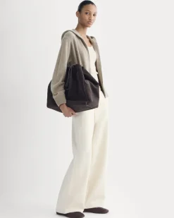 Luxe Fleece Wide-Leg Sweatpant