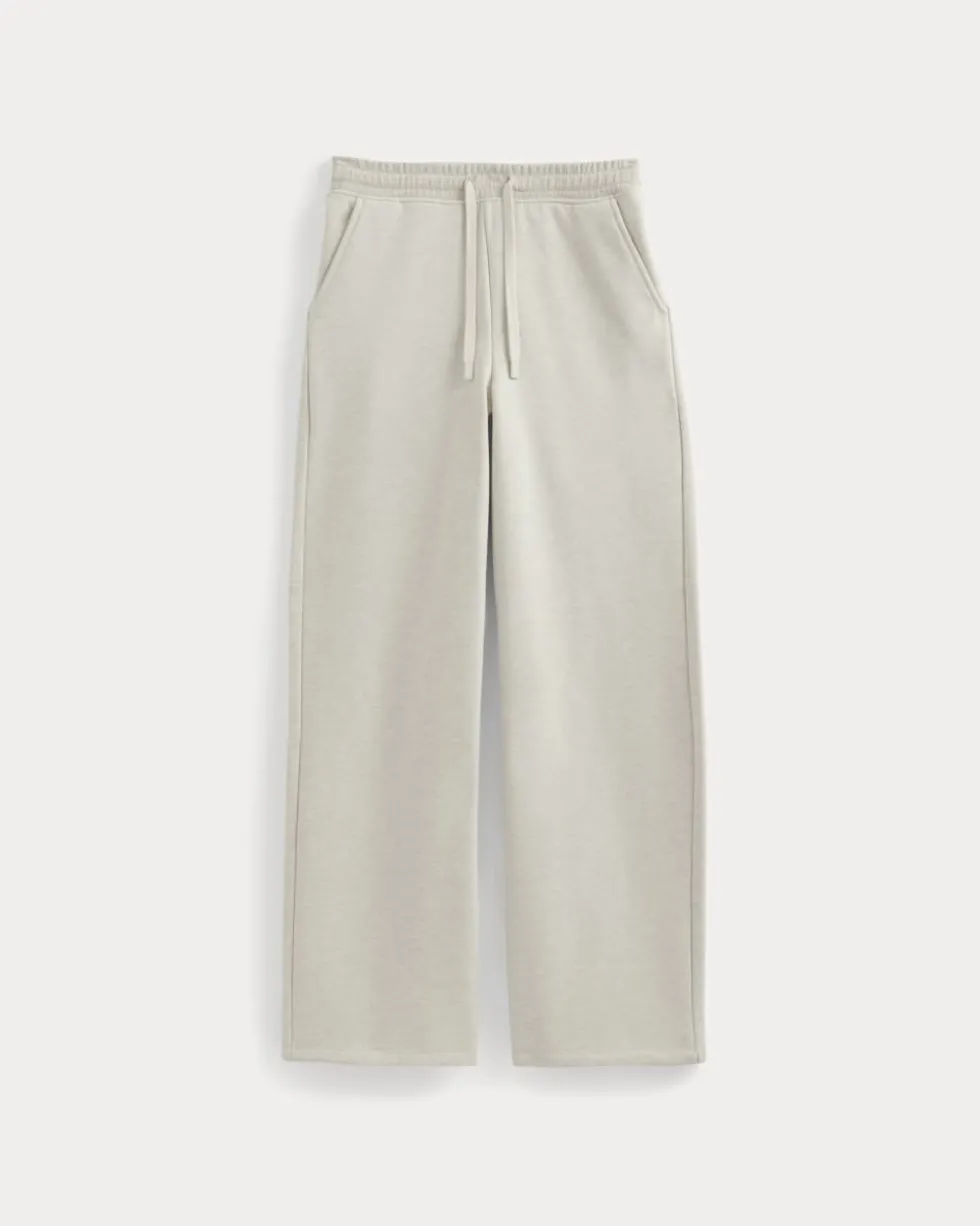 Luxe Fleece Wide-Leg Sweatpant