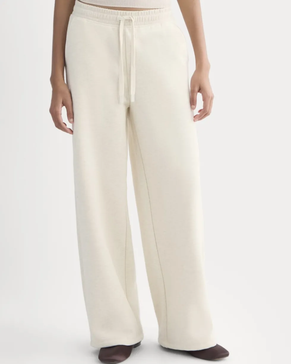 Luxe Fleece Wide-Leg Sweatpant