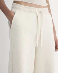 Luxe Fleece Wide-Leg Sweatpant