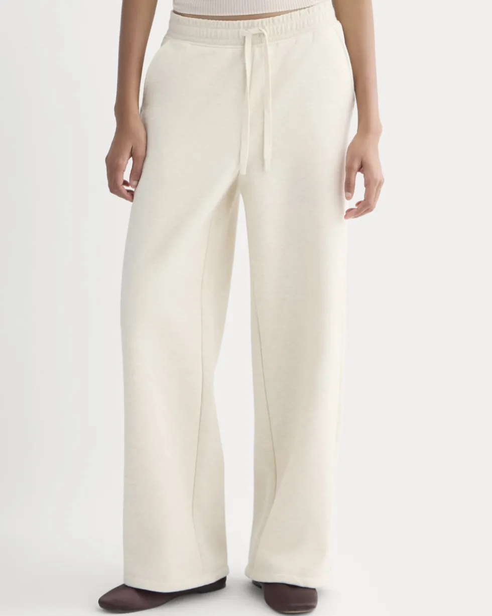 Luxe Fleece Wide-Leg Sweatpant