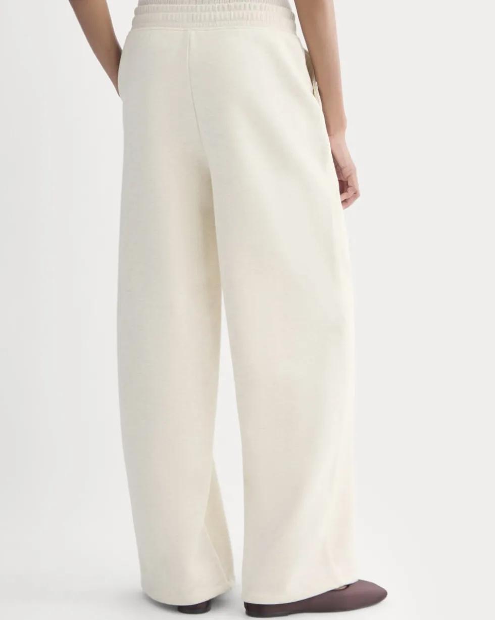 Luxe Fleece Wide-Leg Sweatpant