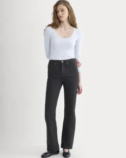 Luxe Rib Deep U-Neck Top