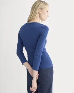 Luxe Rib Deep U-Neck Top