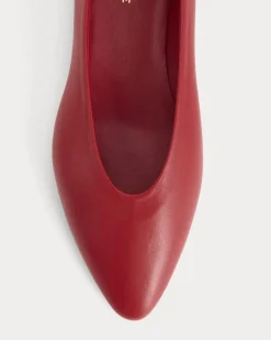 Made in Italy Almond-Toe Flat