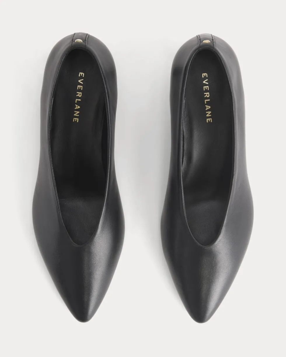 Made in Italy Almond-Toe Pump