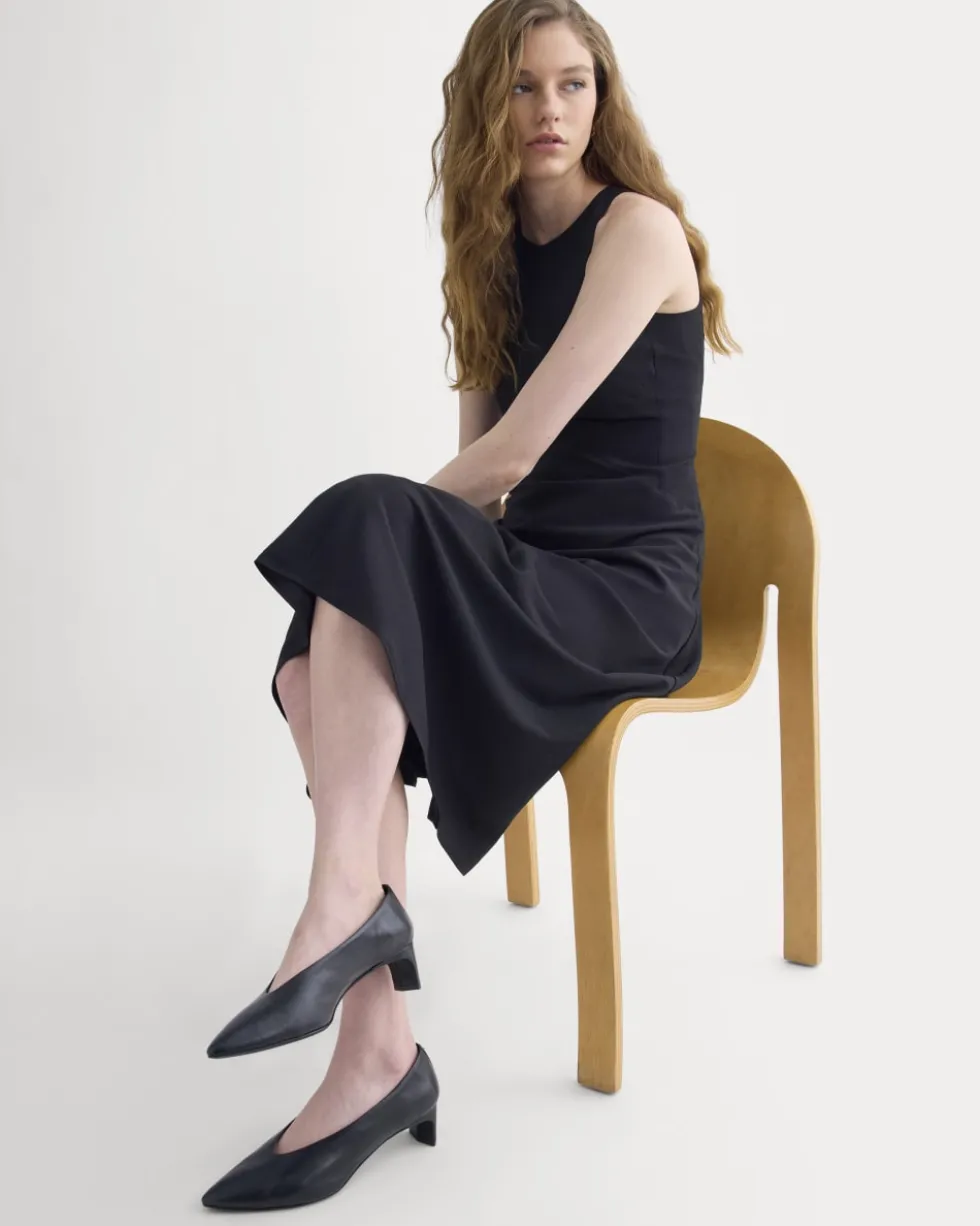 Made in Italy Almond-Toe Pump