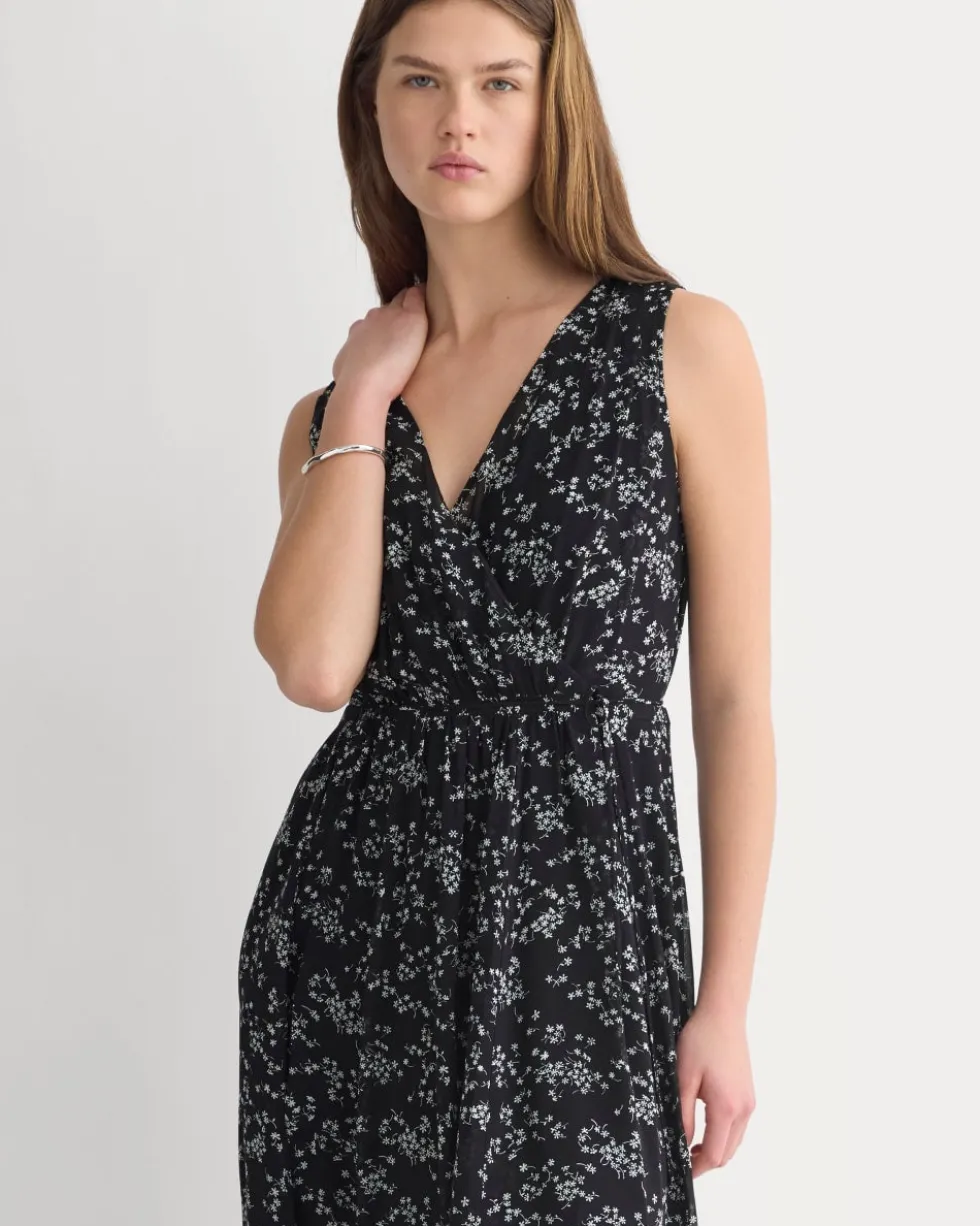 Maxi Dress in Silk Georgette