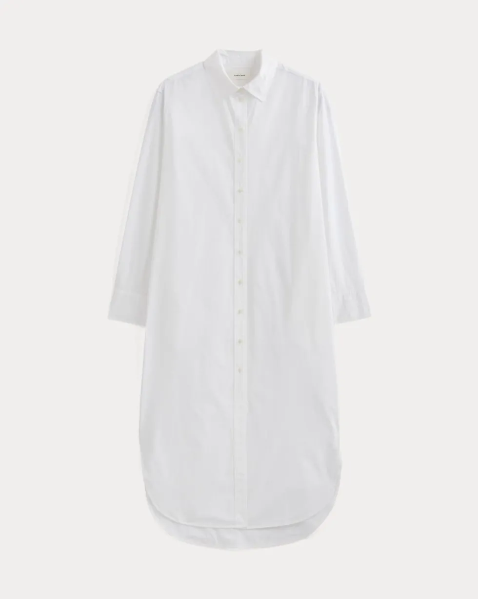Midi Shirtdress in Ultrasoft Cotton