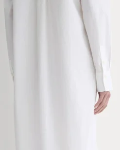Midi Shirtdress in Ultrasoft Cotton