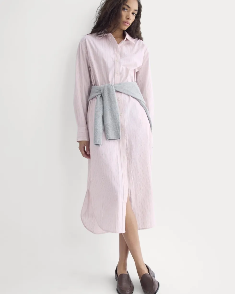 Midi Shirtdress in Ultrasoft Cotton