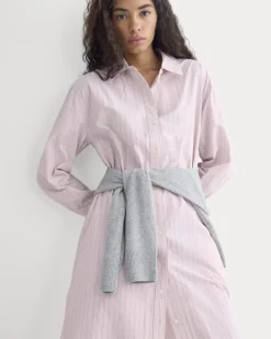 Midi Shirtdress in Ultrasoft Cotton