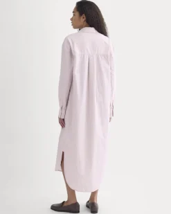 Midi Shirtdress in Ultrasoft Cotton