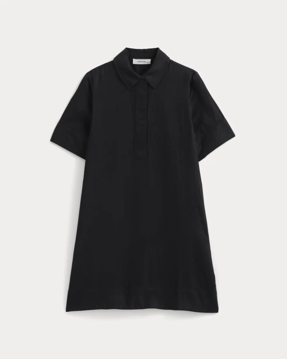 Mini Popover Shirtdress in Linen
