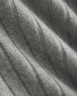 Mix Ribbed Crew in Cashmere