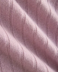 Mix Ribbed Crew in Cashmere