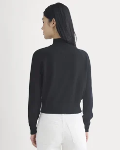 Mockneck Sweater In Ultrafine Merino