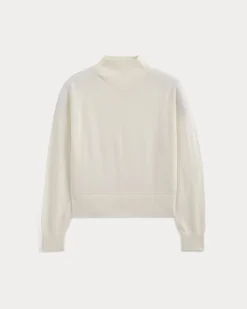 Mockneck Sweater In Ultrafine Merino