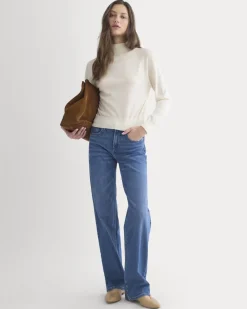 Mockneck Sweater In Ultrafine Merino