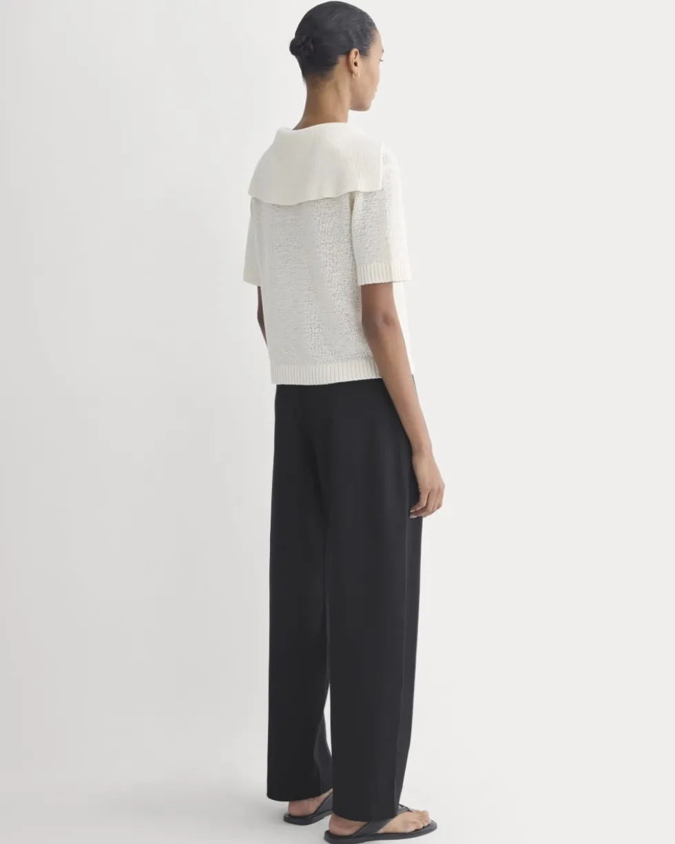 Open Collar Polo