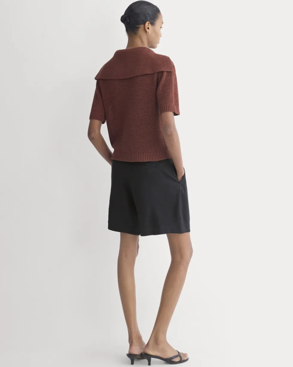 Open Collar Polo