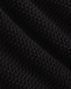 Open Knit Long-Sleeve Crew in Everyday Cotton