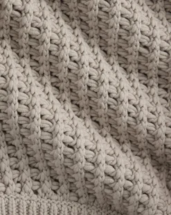 Open-Knit Crew in Elevated Cotton