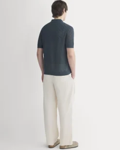 Open-Knit Resort Shirt