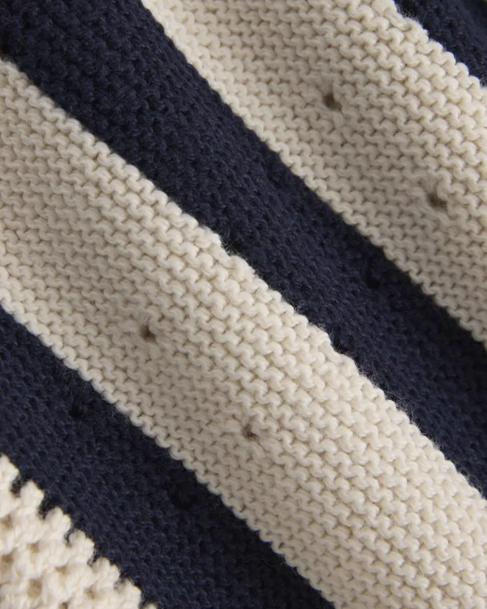 Open-Knit Short in Everyday Cotton